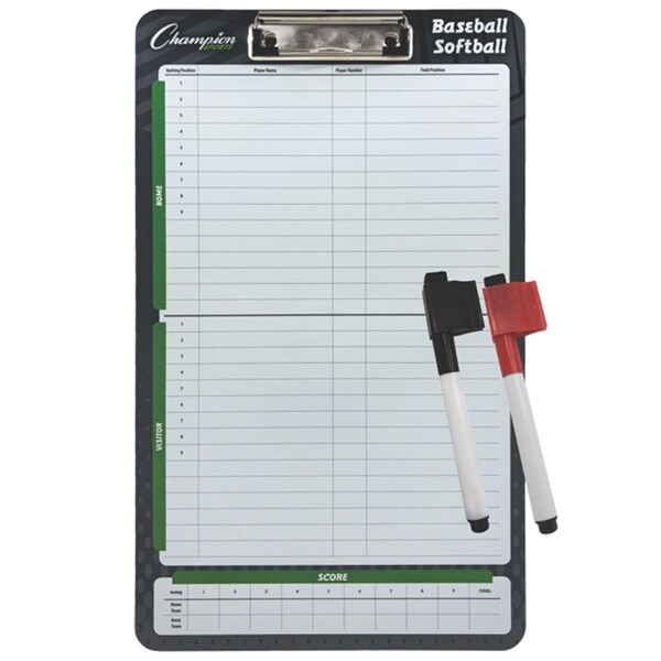 Perfectpitch 16 x 10 in. Baseball & Softball Coaches Board - PE3359267