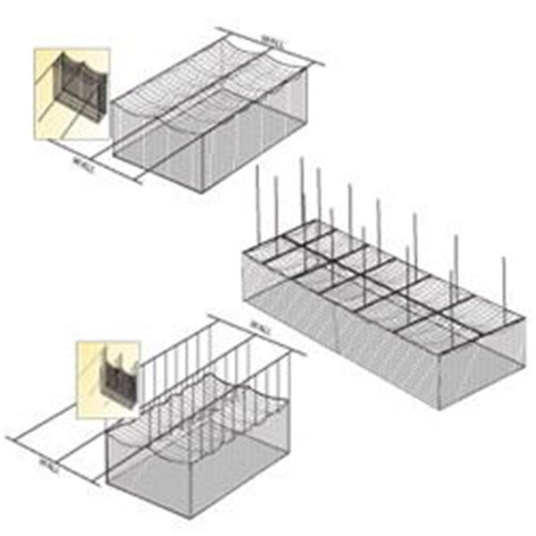 Fehr Brothers Wall To Wall Cage Net Suspension Kit Baseball-Softball Tunnels - 1236637