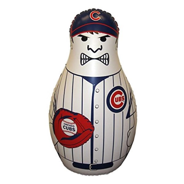 Fremont Die Consumer Products Inc Chicago Cubs Tackle Buddy Punching Bag - 2324567516