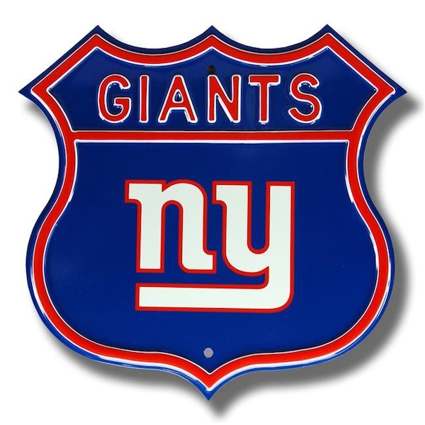 Authentic Street Signs Authentic Street Signs 33521 New York Giants Route Street Sign - 33521
