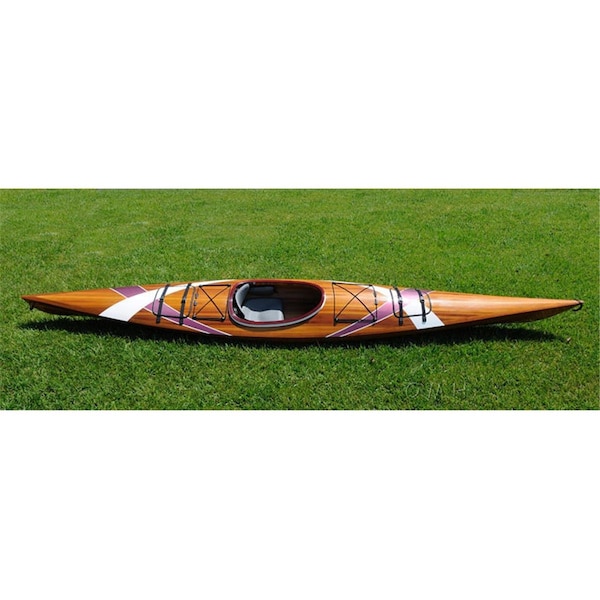 Olympian Athlete Kayak with stripes 2 - 15 feet long - OL871740