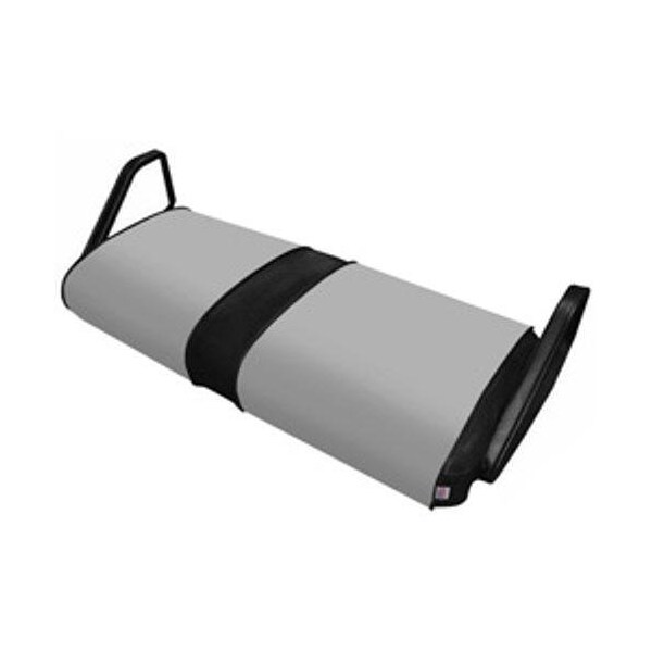 Ilc Replacement Ezgo / Cushman / Textron TWO Tone Seat Bottom Cover Grey AND Black RXV Model Year 2012 - TWO TONE SEAT BOTTOM COVER GREY AND BLACK RXV MOD