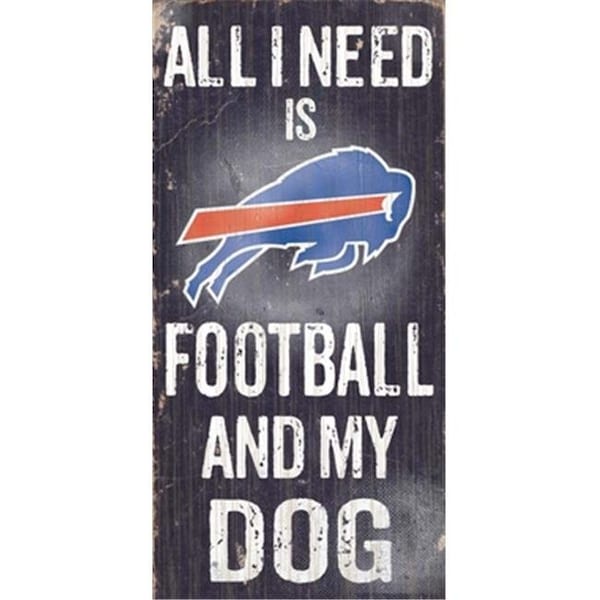Fan Creations Fan Creations N0640 Buffalo Bills Football And My Dog Sign - N0640-BUF