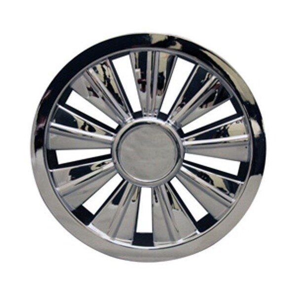 Ilc Replacement Ezgo/Cushman/Textron PRO FIT 8 Inch Chrome Spoke Wheel Cover E Z GO, Club Car, Yamaha - PRO FIT 8 INCH CHROME SPOKE WHEEL COVER E Z GO, C