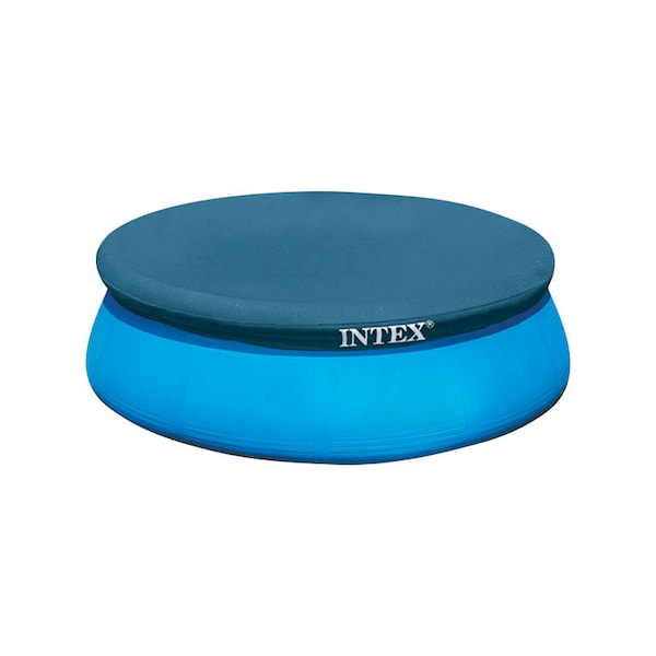 Intex Recreation Intex Easy Set Pool Cover 3 in. H X 96 in. W X 9.625 in. L - 28020E