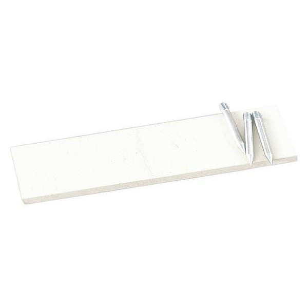 Champion Sports Pitchers Plate, 6.5 lb., Rubber - 80