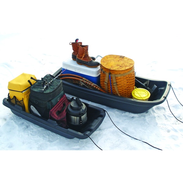Snow Trek Flexible Flyer Snow Trek 46 Thermo Formed Plastic Small Utility Sled 45 in. - #946