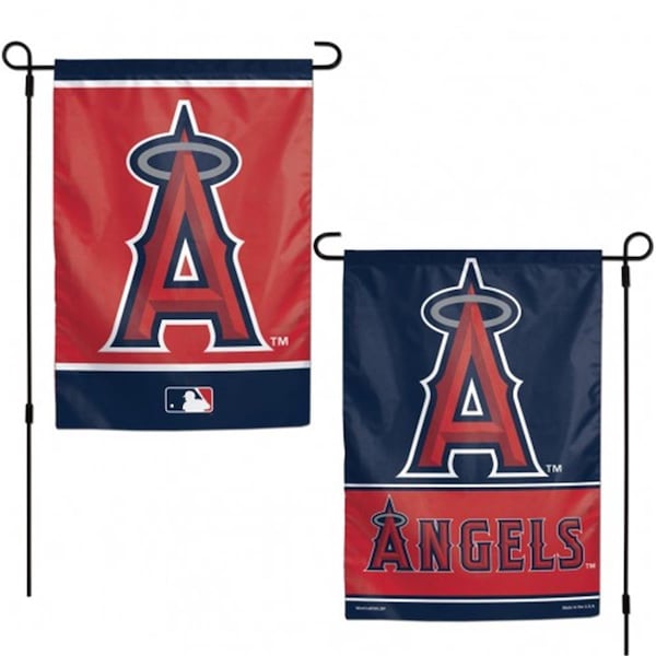 Wincraft Los Angeles Angels Flag 12x18 Garden Style 2 Sided - 3208515789