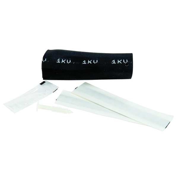 3M Resin Comp Splice Kit, 4 to 1/0 AWG, Blk - 5332