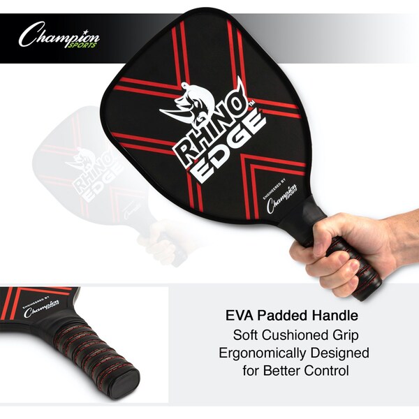 Champion Sports Rhino Pickleball Edge 2 Player Set - EDGESET100