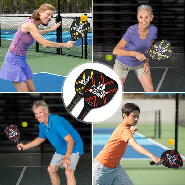 Champion Sports Rhino Pickleball Edge 2 Player Set - EDGESET100