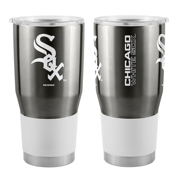 Logo Brands Chicago White Sox 30 oz Stainless Tumbler - 507-S30T-1