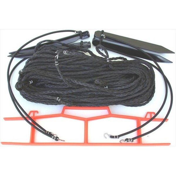 Home Court Home Court M825BS 8 Meter Black .25-inch rope Non-adjustable Courtlines - M825BS