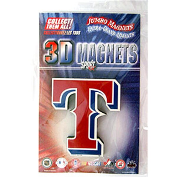 Sportfx International Texas Rangers Jumbo 3D Magnet - 2655110329