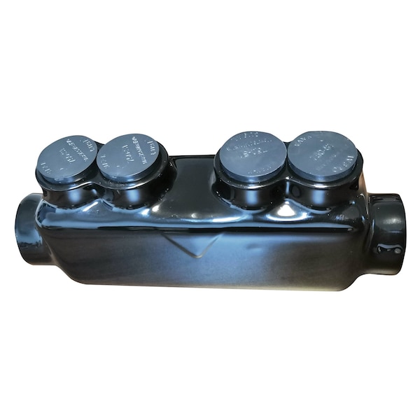 Asi Insulated Inline Splice 1-0AWG-750MCM, 2 Ports 1 Wire Per Port - AICD750-1