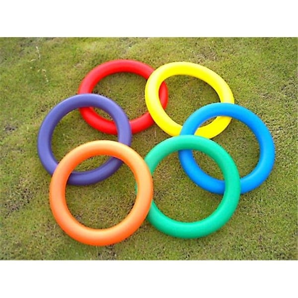Everrich Industries Everrich EVM-0011 Foam Juggling Ring - 10 Inch - Set of 6 Colors - EVM-0011