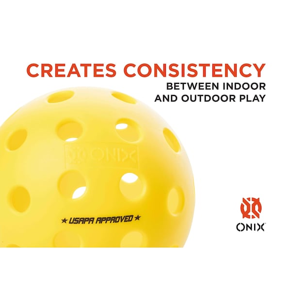 Onix Fuse G2 Outdoor Pickleball Balls, 6PK - KZ41006Y-G2