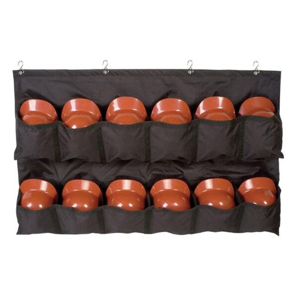 Champion Sports Champion Sports HC1012 Hanging Team Helmet Bag; Black - HC1012