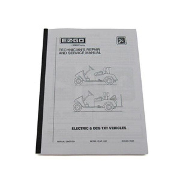 Ilc Replacement for Ezgo / Cushman / Textron Manual Repair/svc TXT ELE 1997 - MANUAL REPAIR/SVC TXT ELE 1997 EZGO / CUSHMAN / T