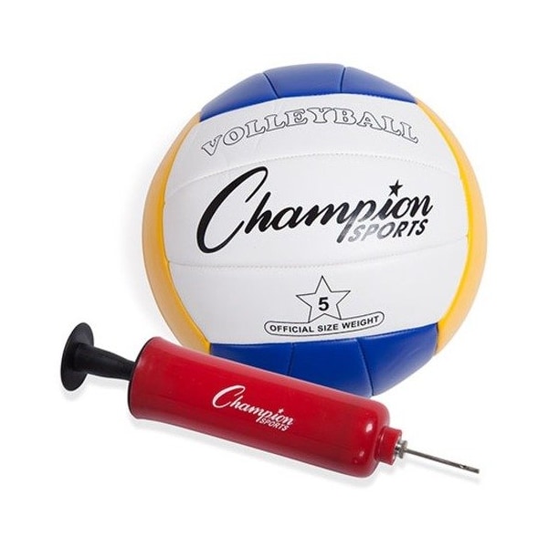 Champion Sports Deluxe Volleyball/Badminton Tourn Set - CG202