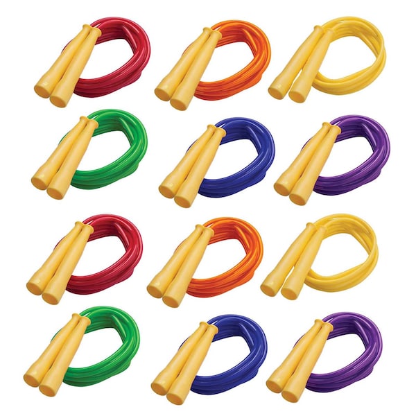 Champion Sports Licorice 8ft Speed Rope, PK12 - SPR8
