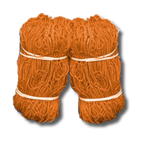 Superjock 4 ft. H x 6 ft. W x 24 in. D Port Short Sided Soc Net - Orange - SU2597345