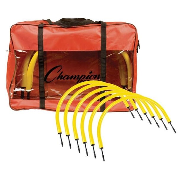 Champion Sports Champion Sports PA12 Passing Arc Set; Yellow - Set of 12 - PA12