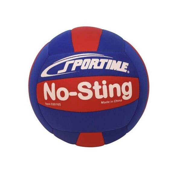 Wide Ball International Wide Ball International 1605446 Ball Volleyball No Sting - Sportime Red & Blue - 1605446