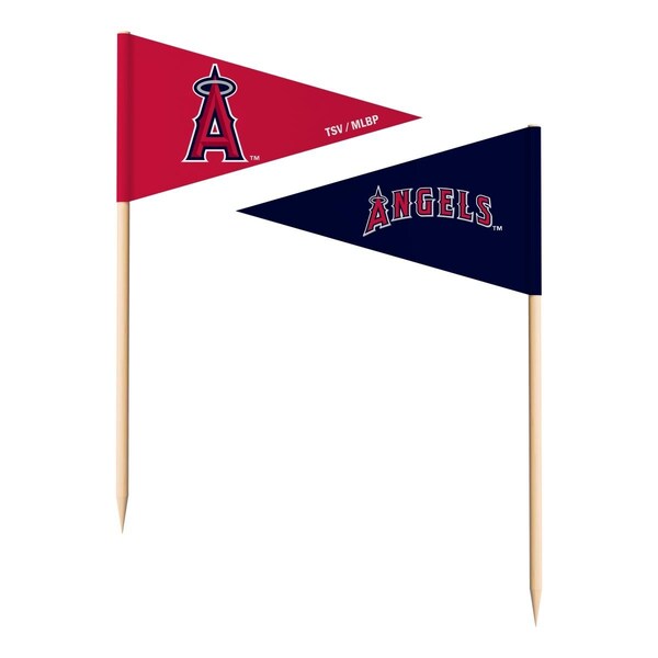 The Sports Vault Los Angeles Angels Toothpick Flags - 36PK - 7183138513