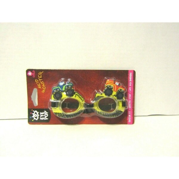 Toys4.0 Mud Monster Swim Goggle Cars - TO3363568