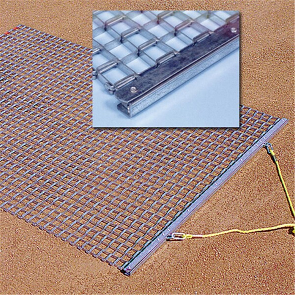 Nelco 10' x 6' Athletic Connection All-Steel Drag Mat - BBMAT106