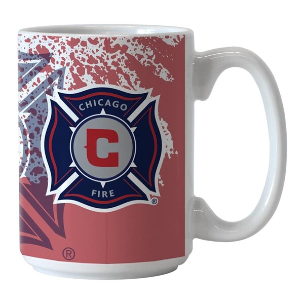 Logo Chair 15 oz MLS Chicago Fire Gameday Sublimated Mug - 901-C15M-1