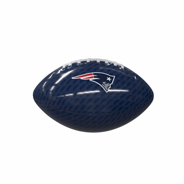 Logo Brands New England Patriots Carbon Fiber Mini-Size Glossy Football - 619-93MG-1