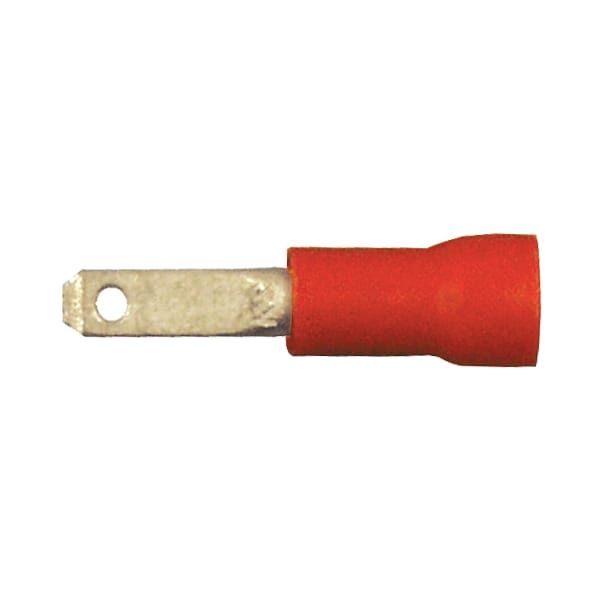 Quickcable Male Disconnect, 22-18 ga., .11", PK25 - 160150-025