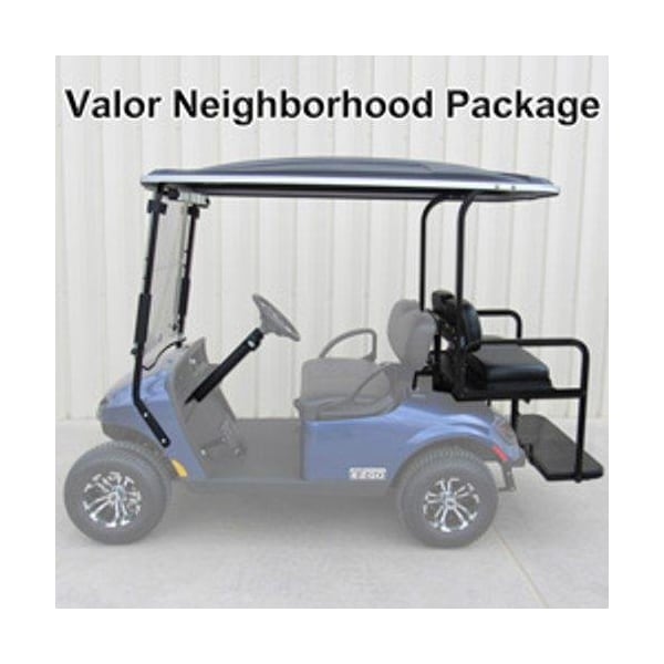 Ilc Replacement for Ezgo / Cushman / Textron Valor Neighborhood Package Black TXT Model FOR Year 2017 - VALOR NEIGHBORHOOD PACKAGE BLACK TXT MODEL FOR YE
