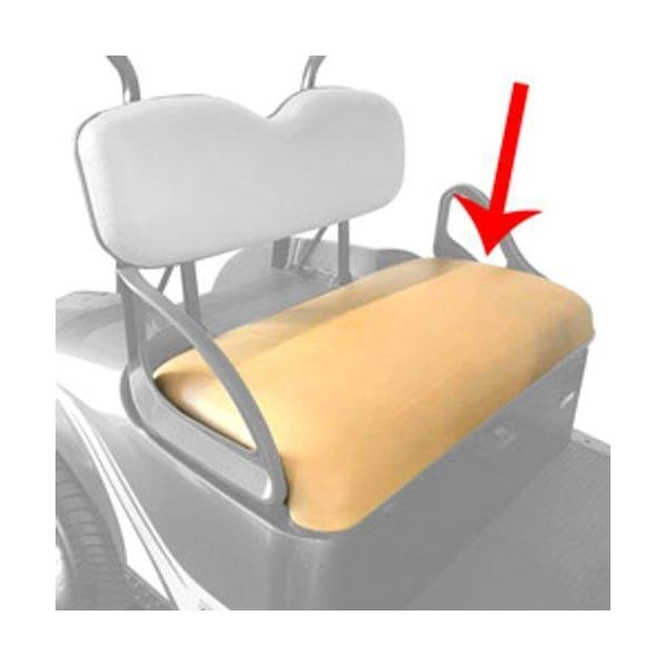 Ilc Replacement Ezgo / Cushman / Textron Front Seat Bottom Cover TAN TXT Medalist MPT Model Year 2008 - FRONT SEAT BOTTOM COVER TAN TXT MEDALIST MPT MODE