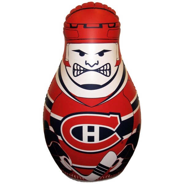 Fremont Die Consumer Products Inc Fremont Die 2324587511 Montreal Canadiens Tackle Buddy Punching Bag - 2324587511