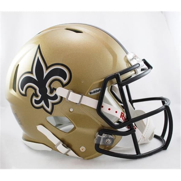 Victory Collectibles Victory Collectibles 3001643 Rfa New Orleans Saints Full Size Authentic Speed Helmet - 3001643