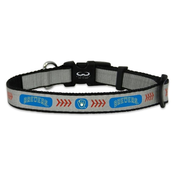 Gamewear Milwaukee Brewers Retro Reflective Toy Baseball Collar - 4421407314