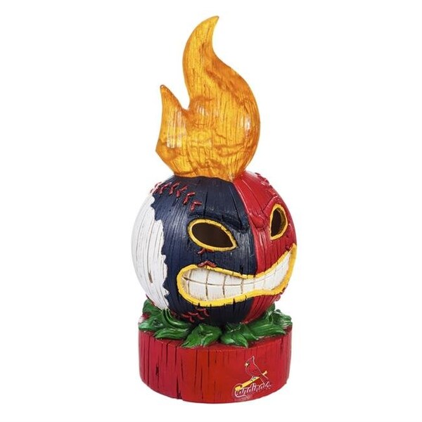 Evergreen Enterprises Evergreen Enterprises 841282761 St. Louis Cardinals Lit Team Baseball Statue - 841282761