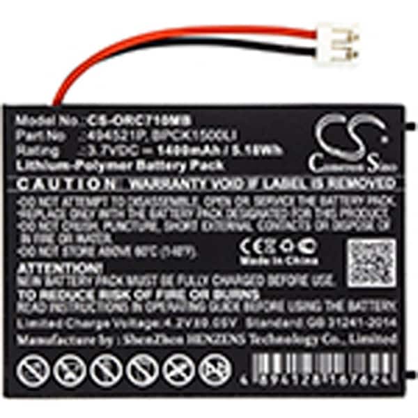 Ilc Replacement For Audioline Babysense 5 Video Battery - BABYSENSE 5 VIDEO