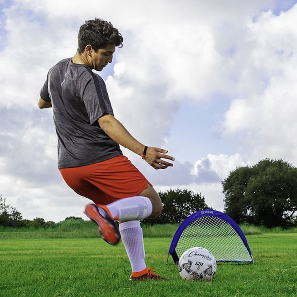 Champion Sports Extreme Soccer Port, 30w/Pop-Up Goal, PR - SG3018