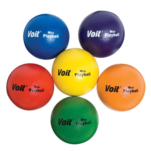 Voit 5 in. Mini Playball Tuff Balls, 6PK - 1181555