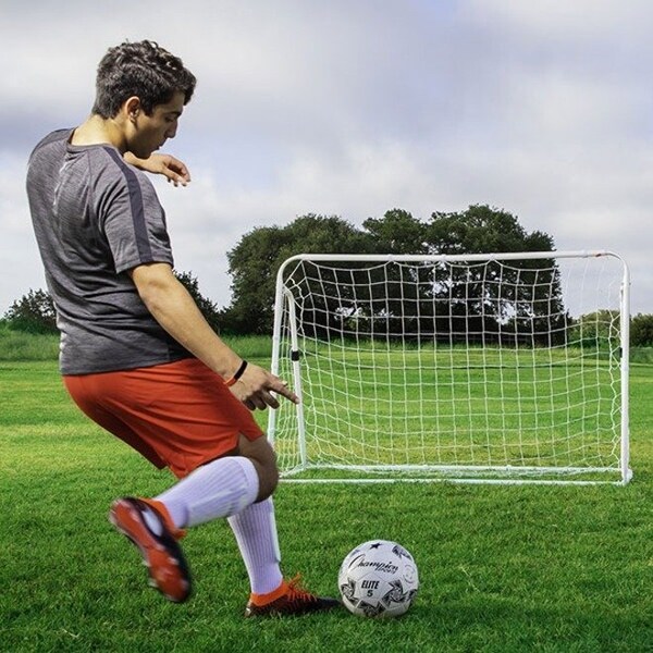 Champion Sports Soccer Goal Set, 3 in 1 Trainer, 6x3x4ft - SG3IN1
