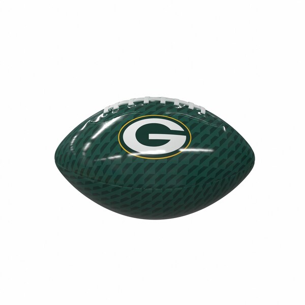 Logo Brands Green Bay Packers Carbon Fiber Mini-Size Glossy Football - 612-93MG-1
