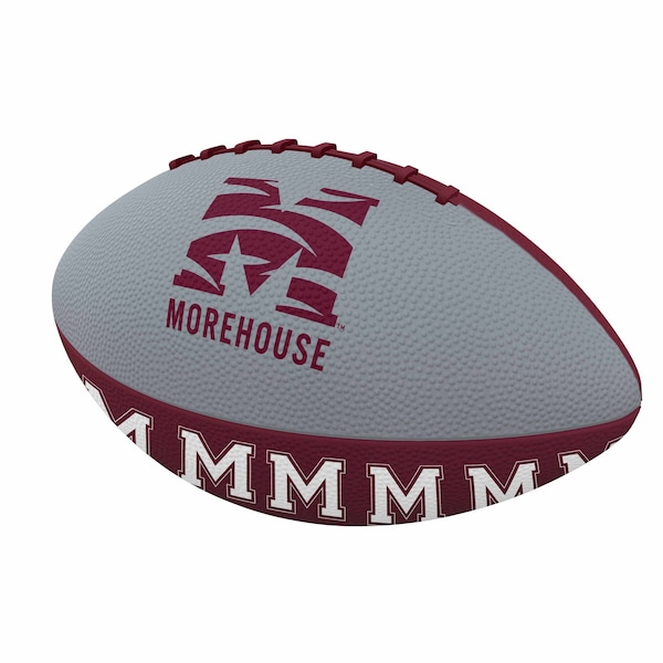 Logo Brands Morehouse Mini Size Rubber Footballl - 363-93MR-3