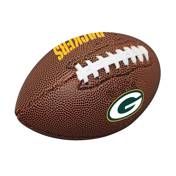 Logo Brands Green Bay Packers Mini Size Composite Football - 612-93MC-1