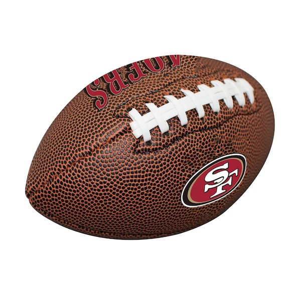 Logo Brands San Francisco 49ers Mini Size Composite Football - 627-93MC-1