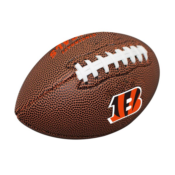 Logo Brands Cincinnati Bengals Mini Size Composite Football - 607-93MC-1