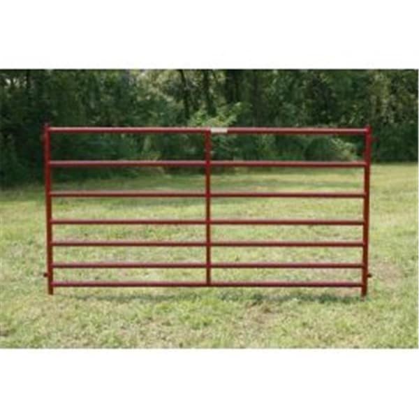 Tarter 10 ft. Straight Alley Panel Open-Sided, Red - SAP10